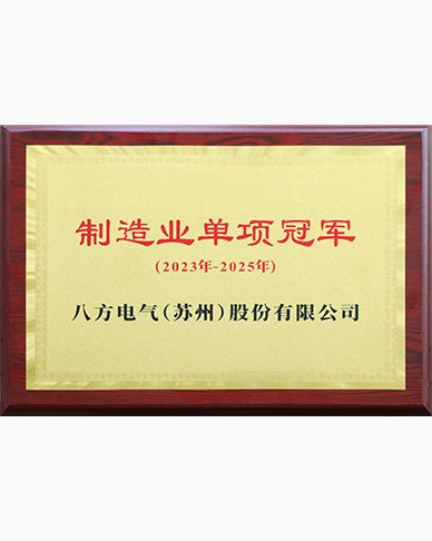 制造业单项冠军